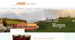 Desktop Screenshot of aag-holding.at